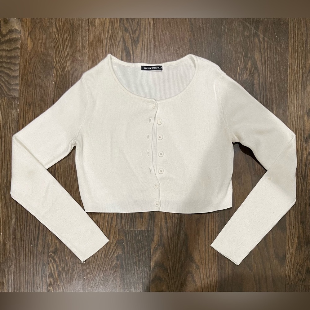 Brandy Melville Athelia Cropped Cardigan